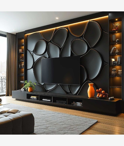 Media wall design